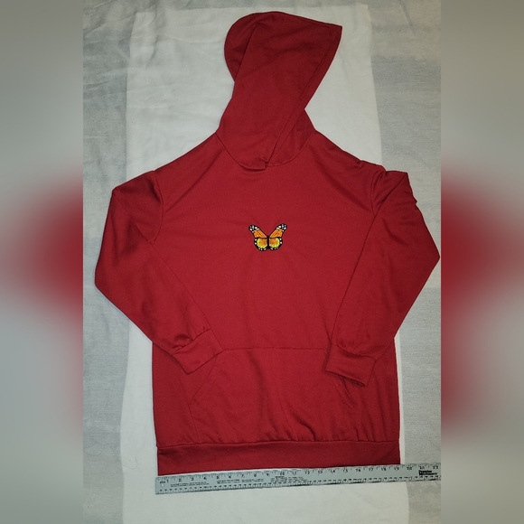 Red jacket, women's size medium - Picture 4 of 4